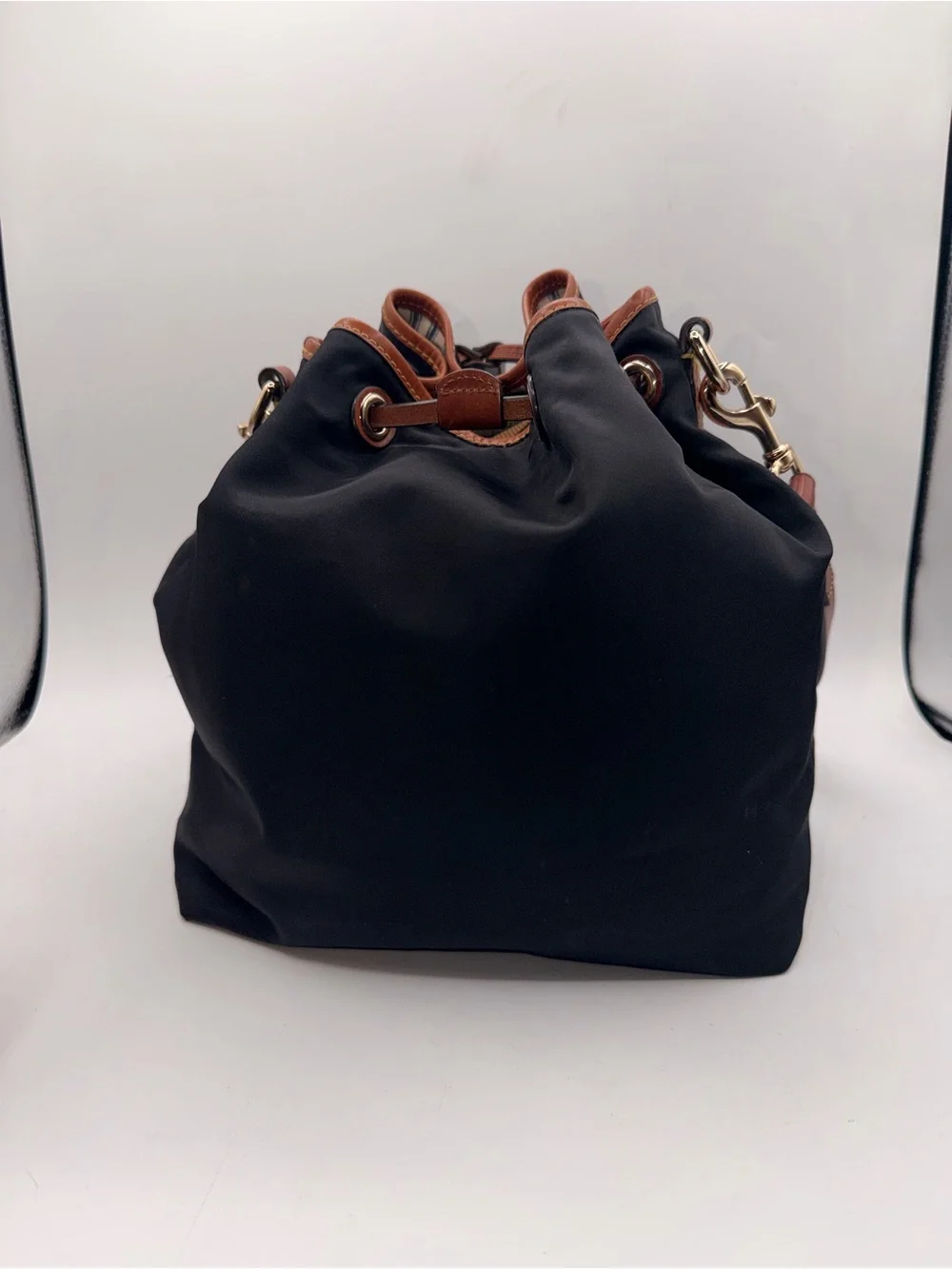 Dooney & Bourke Wayfarer Nylon Drawstring Hobo Bag - Picture 5 of 11